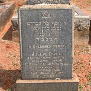 DAVIDS Joseph -1943