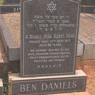 DANIELS Ben -1977