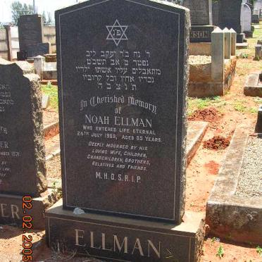 ELLMAN Noah -1969