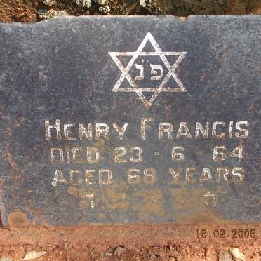 FRANCIS Henry -1964