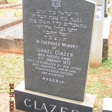 GLAZER Israel -1975