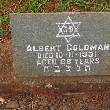 GOLDMAN Albert -1931