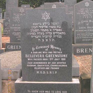 GREENSTONE Bellevera -1981