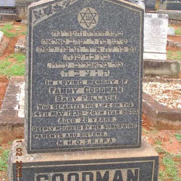 GOODMAN Fanny -1935