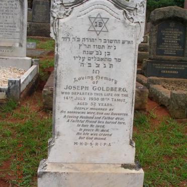 GOLDBERG Joseph -1930