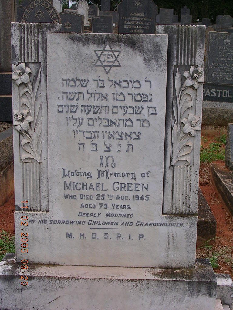 GREEN Michael -1945
