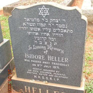 HELLER Isidore -1971