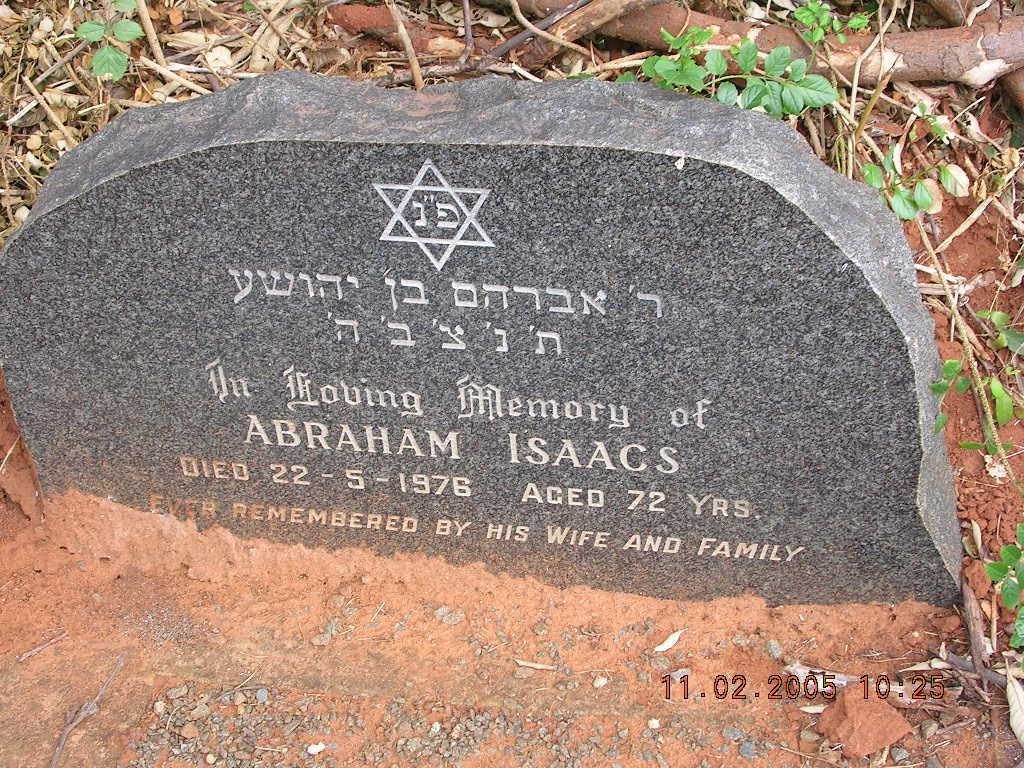 ISAACS Abraham -1976
