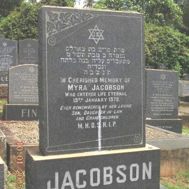 JACOBSON Myra -1979