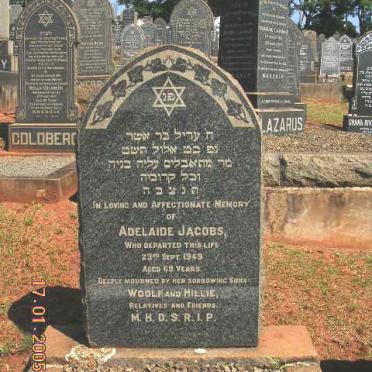 JACOBS Adelaide -1949