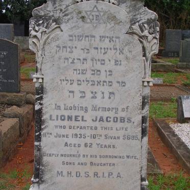 JACOBS Lionel -1935