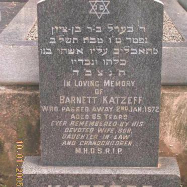 KATZEFF Barnett -1972