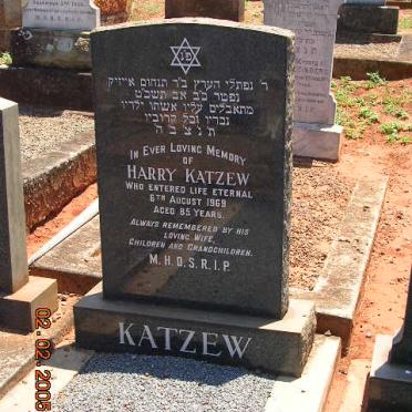 KATZEW Harry -1969