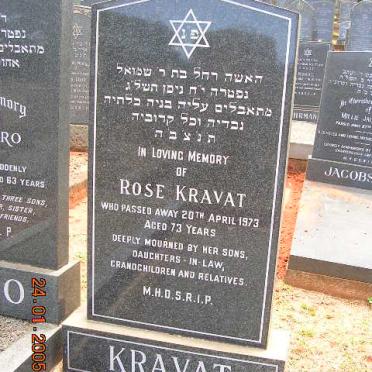 KRAVAT Rose -1973