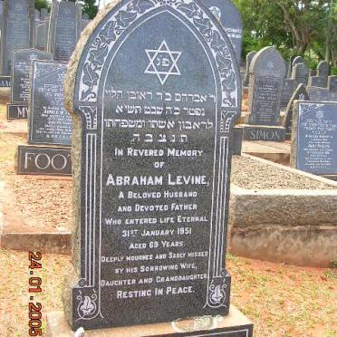 LEVINE  Abraham -1951