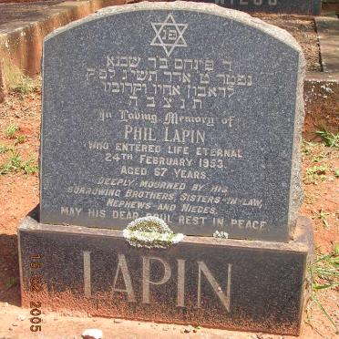 LAPIN Phil -1953