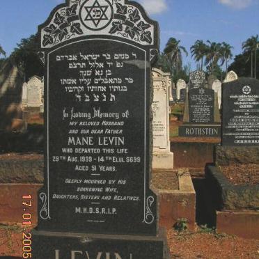 LEVIN Mane -1939