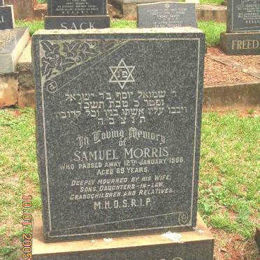 MORRIS Samuel -1968