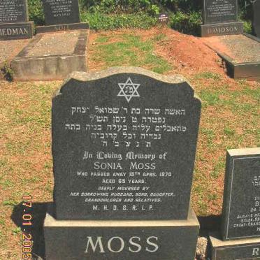 MOSS Sonia -1970
