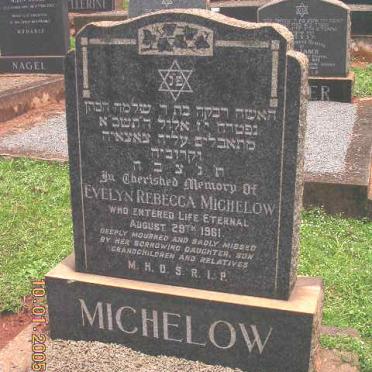 MICHELOW Evelyn Rebecca -1961