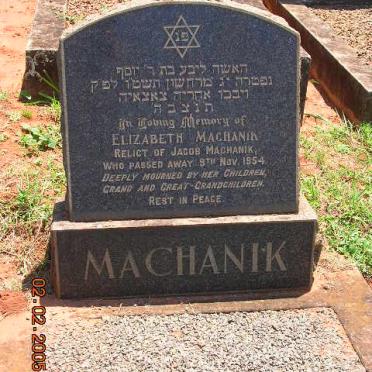 MACHANIK Elizabeth -1954
