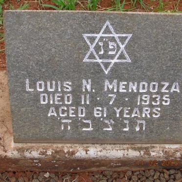 MENDOZA Louis N. -1935