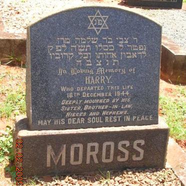 MOROSS Harry -1944