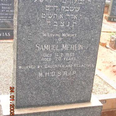 MERLIN Samuel -1959