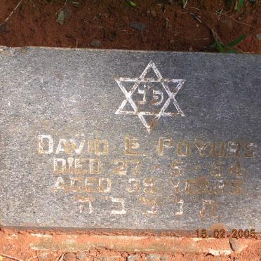 POYURS David E. -1954