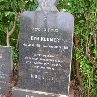 ROOMER Ben 1916-1981