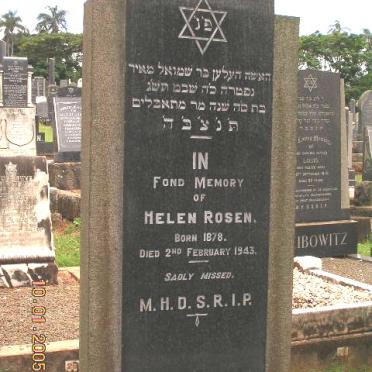 ROSEN Helen 1878-1943