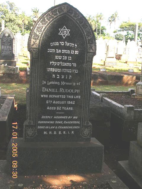 RUDOLPH Daniel -1942