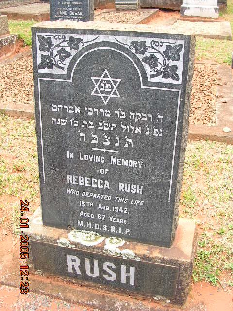 RUSH Rebecca -1942