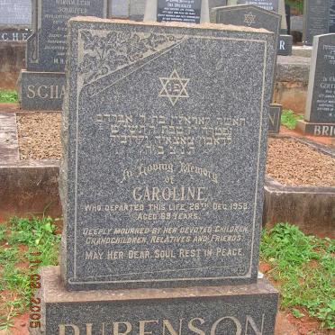 RUBENSON Caroline -1958