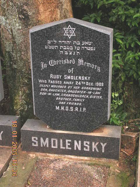 SMOLENSKY Ruby -1988
