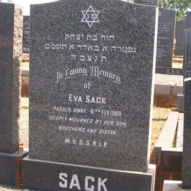 SACK Eva -1989