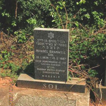 SOL Mendel Bramwell 1934-1987