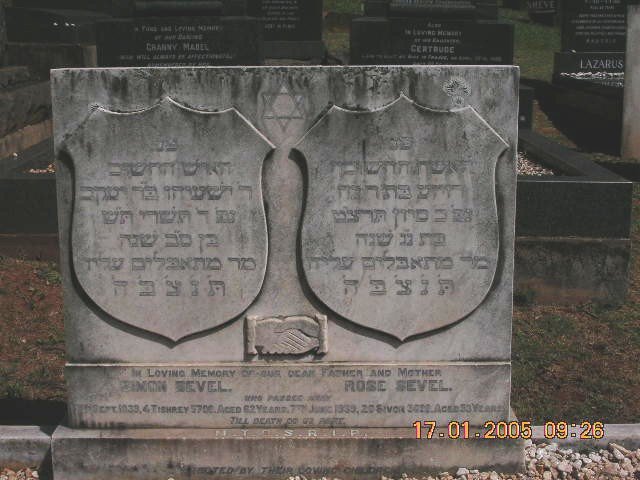SEVEL Simon -1939 &amp; Rose -1939