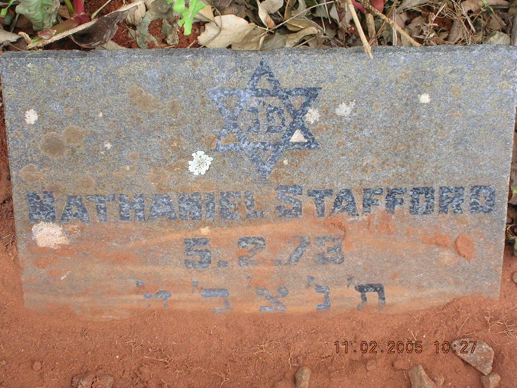 STAFFORD Nathaniel -1973