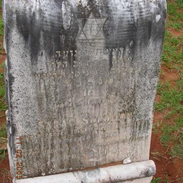 SOLOMON Sarah -1931