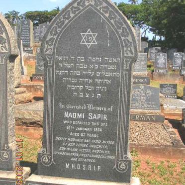 SAPIR Naomi 