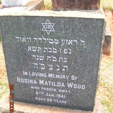 WOOD Rosina Matilda -1941