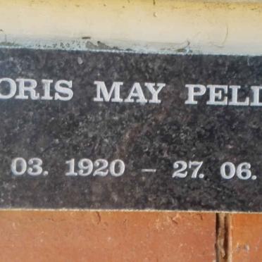 PELLOW Doris May 1920-1998
