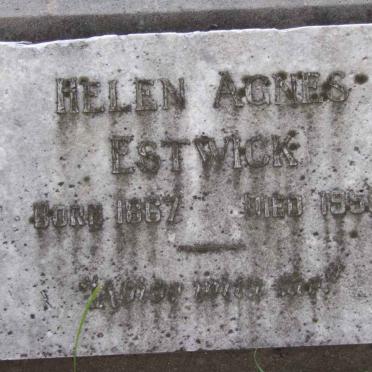 ESTWICK Helen Agnes 1867-1956