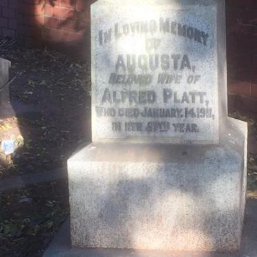 PLATT Augusta -1911