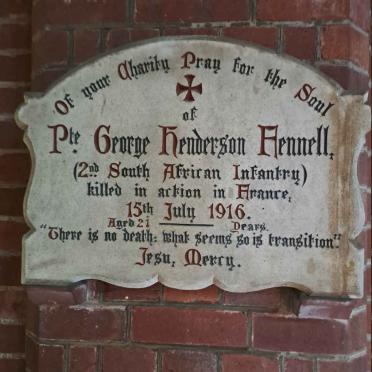FENNELL George Henderson -1916