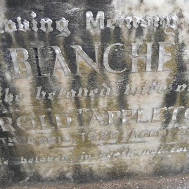 APPLETON Blanche -1926
