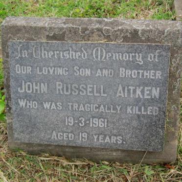 AITKEN John Russell -1961