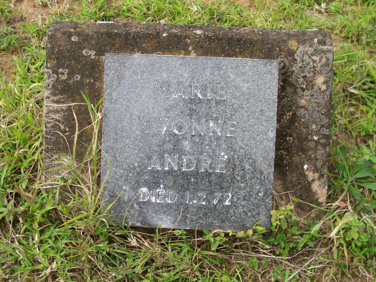 ANDRE Marie Yvonne -1972
