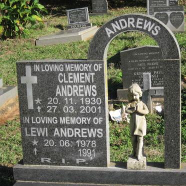 ANDREWS Clement 1930-2001 :: ANDREWS Lewi 1978-1991